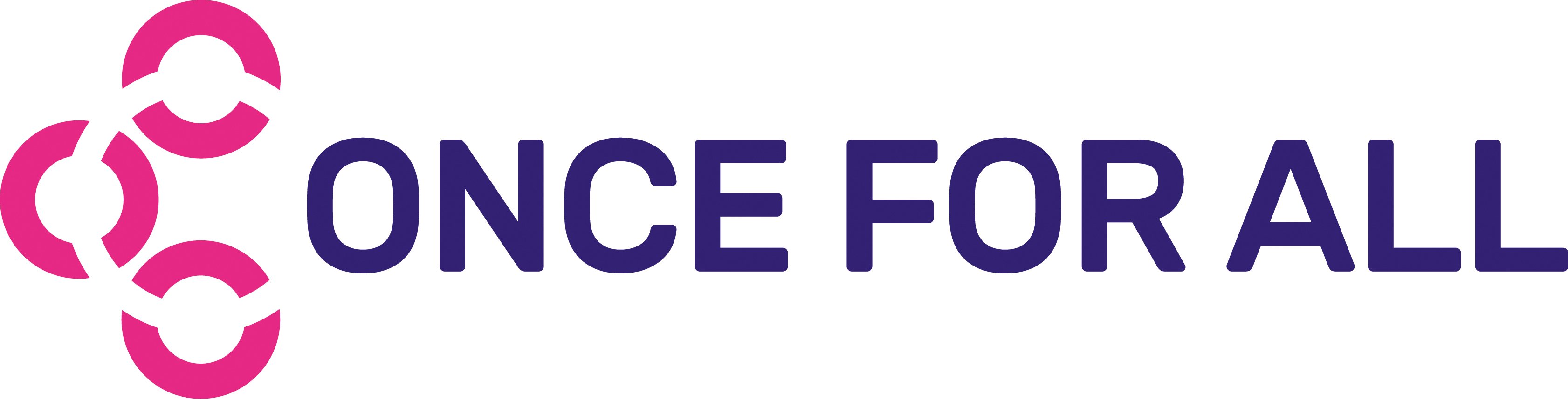Once for all logo